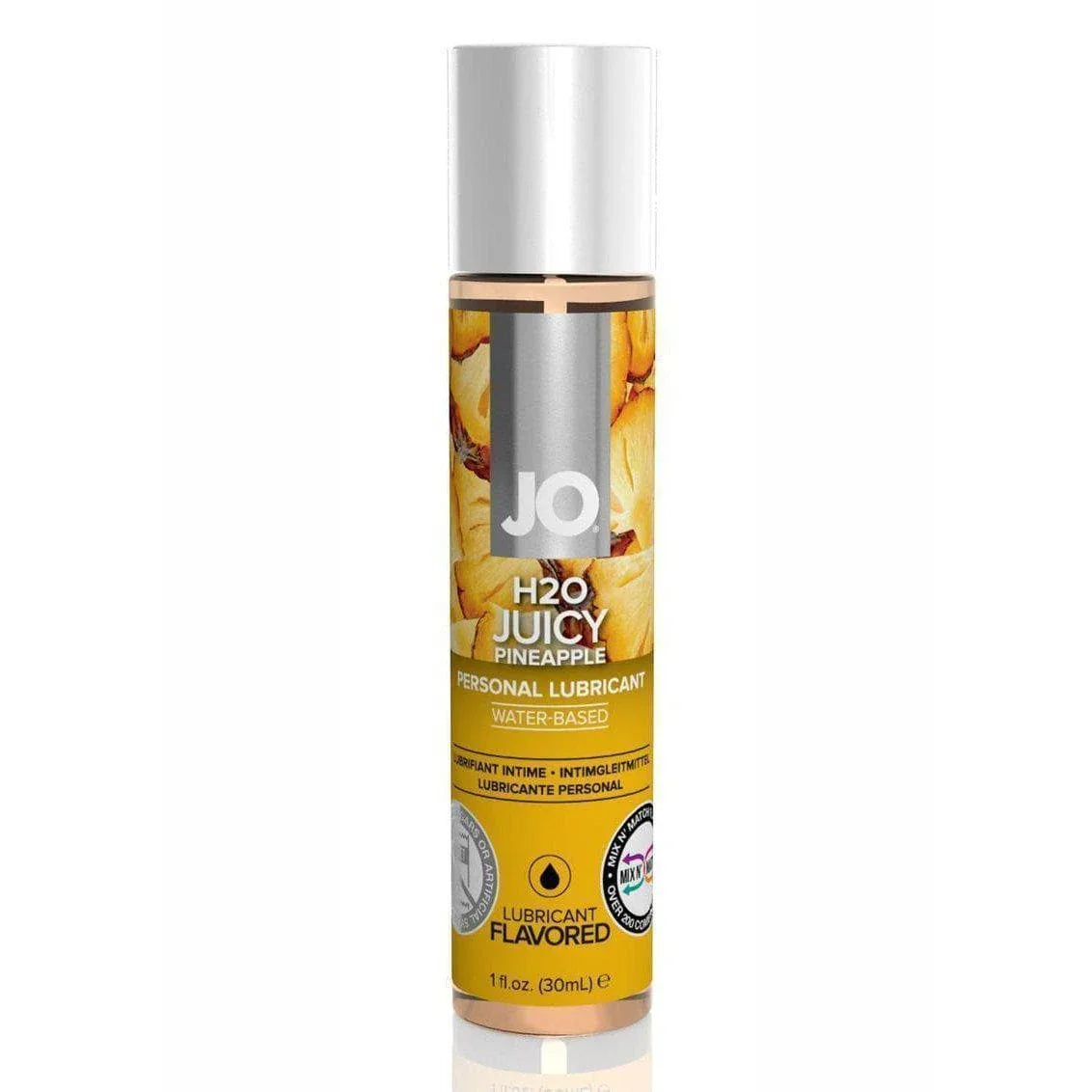 JO H2O Water Based Natural Flavor Extracts Lubricant Juicy Pineapple - Romantic Blessings