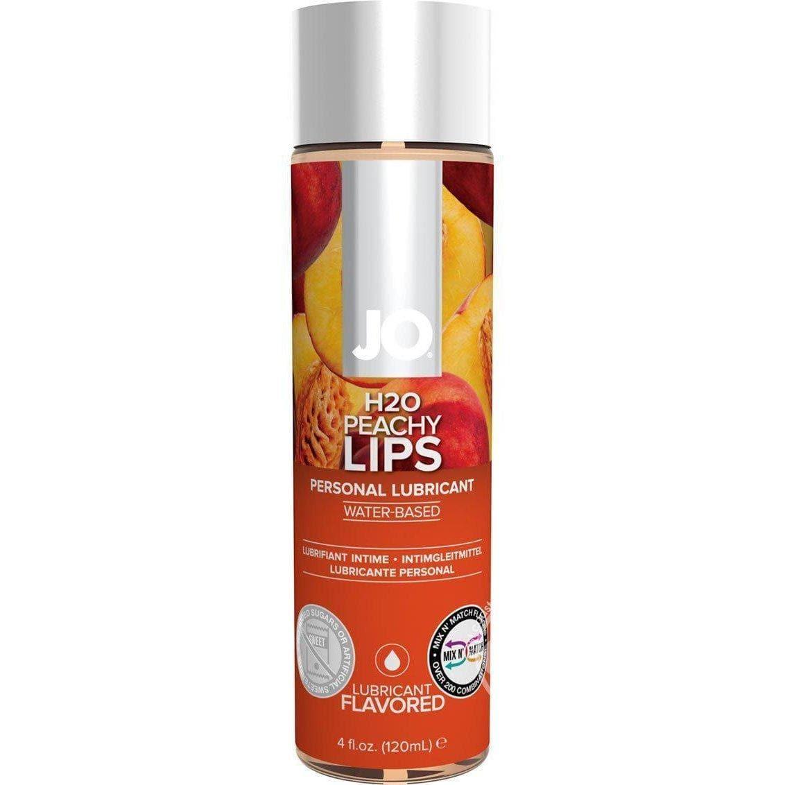 JO H2O Water Based Natural Flavor Extracts Lubricant Peachy Lips - Romantic Blessings