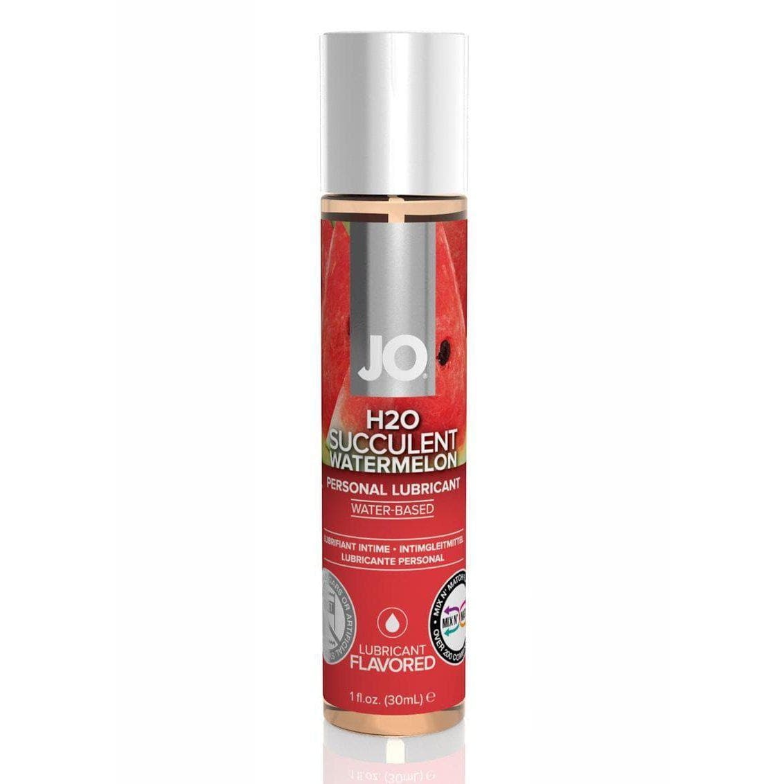 JO H2O Water Based Natural Flavor Extracts Lubricant Succulent Watermelon - Romantic Blessings