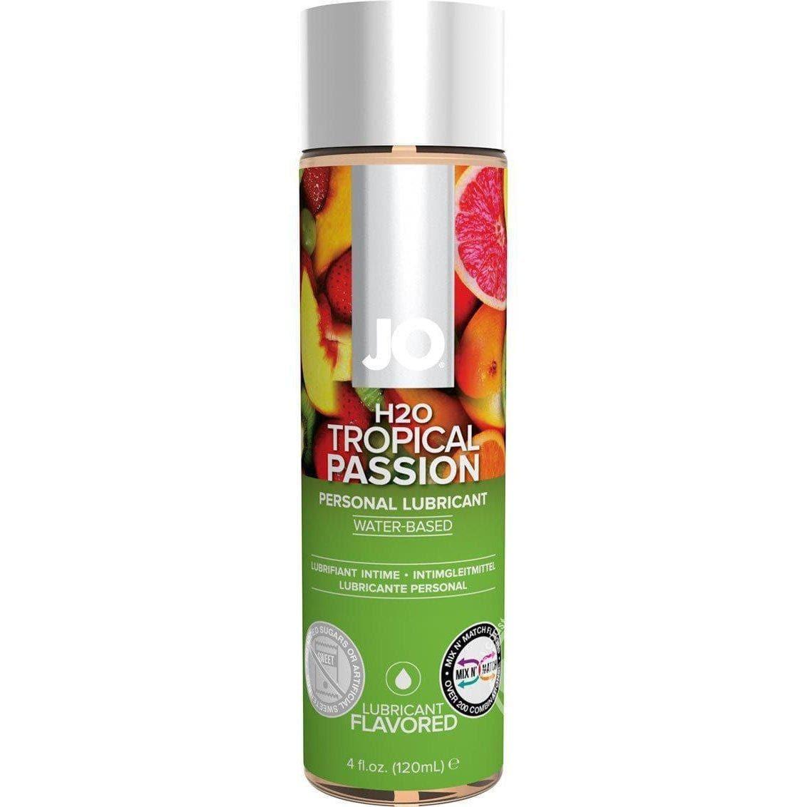 JO H2O Water Based Natural Flavor Extracts Lubricant Tropical Passion - Romantic Blessings