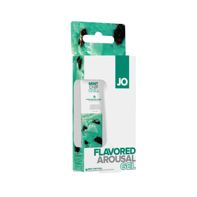 JO Mint Chip Chill Water Based Vegan Flavored Clitoral Stimulant Arousal  Gel 10ml - Romantic Blessings
