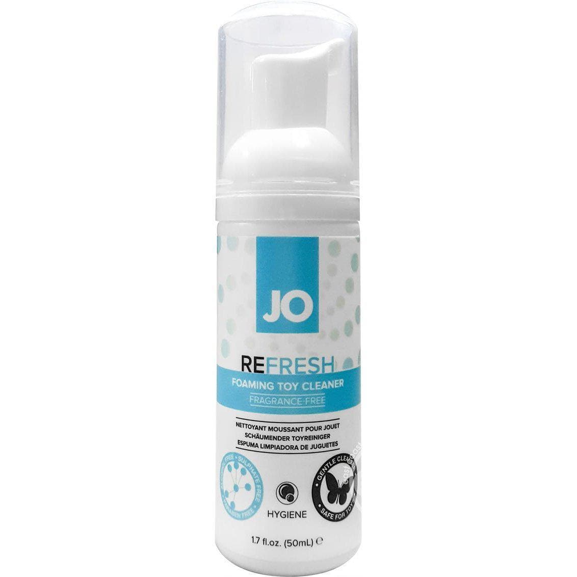 JO Refresh Foaming Toy Cleaner Fragrance Free - Romantic Blessings