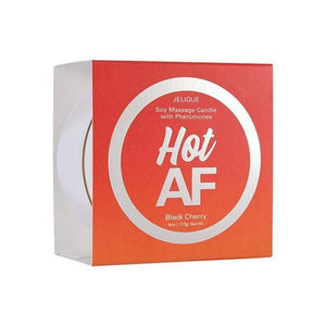 Jelique Massage Candle Pheromone Hot AF Black Cherry 4 oz - Romantic Blessings