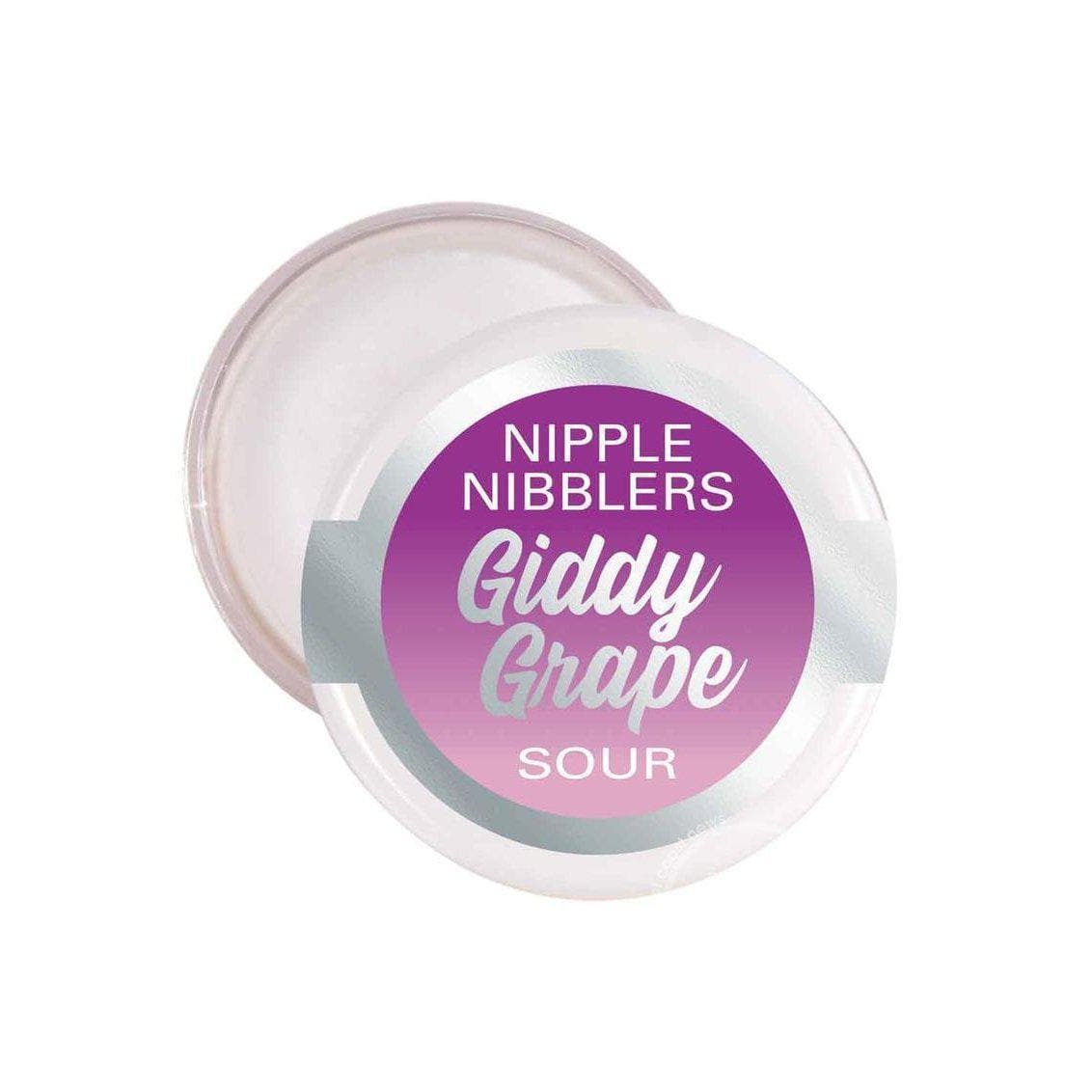 Jelique Nipple Nibblers Sour Tingle Pleasure Balm Giddy Grape 3 gm - Romantic Blessings