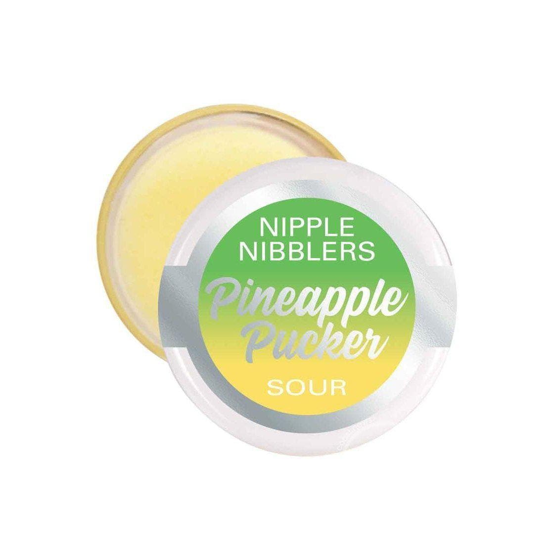 Jelique Nipple Nibblers Sour Tingle Pleasure Balm Pineapple Pucker 3 gm - Romantic Blessings