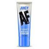 Juicy AF Water Based Flavored Lubricant Blue Raspberry - Romantic Blessings