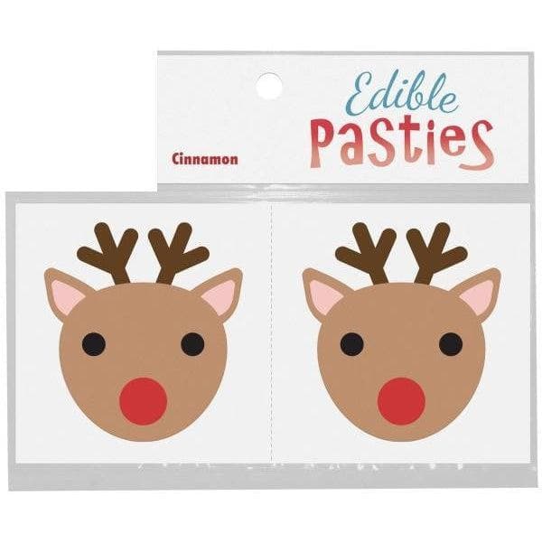 Edible Pasties - Reindeer Pasties Cinnamon - Romantic Blessings