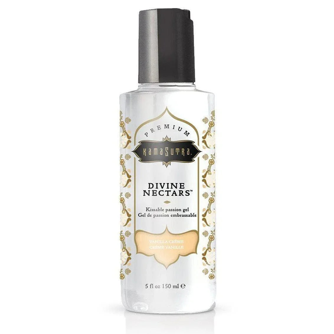 Kama Sutra Divine Nectars Water Based Flavored Body Glide Lubricant Vanilla Crème - Romantic Blessings