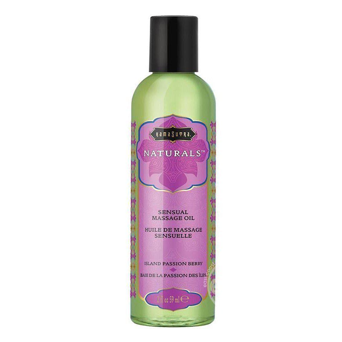 Kama Sutra Naturals Massage Oil Island Passion Berry - Romantic Blessings