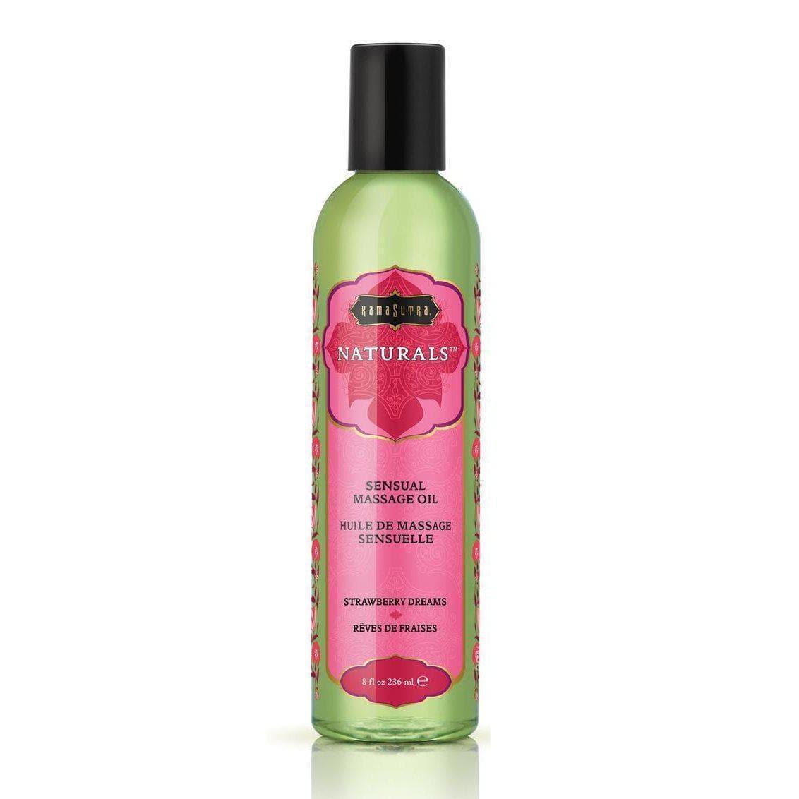 Kama Sutra Naturals Massage Oil Strawberry Dreams - Romantic Blessings