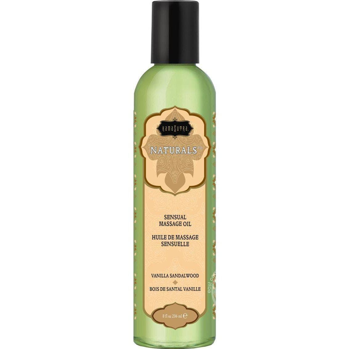 Kama Sutra Naturals Massage Oil Vanilla Sandalwood - Romantic Blessings