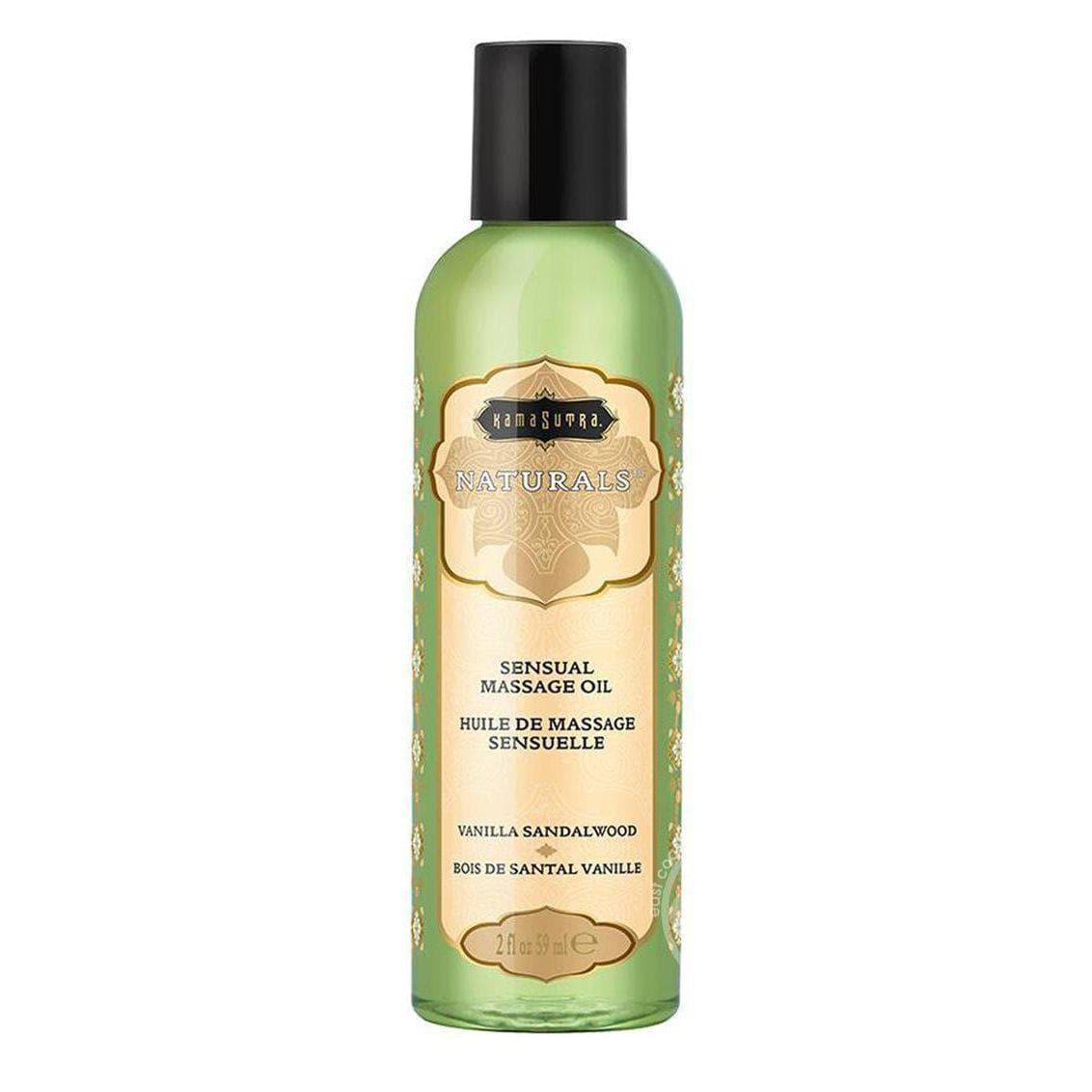 Kama Sutra Naturals Massage Oil Vanilla Sandalwood - Romantic Blessings