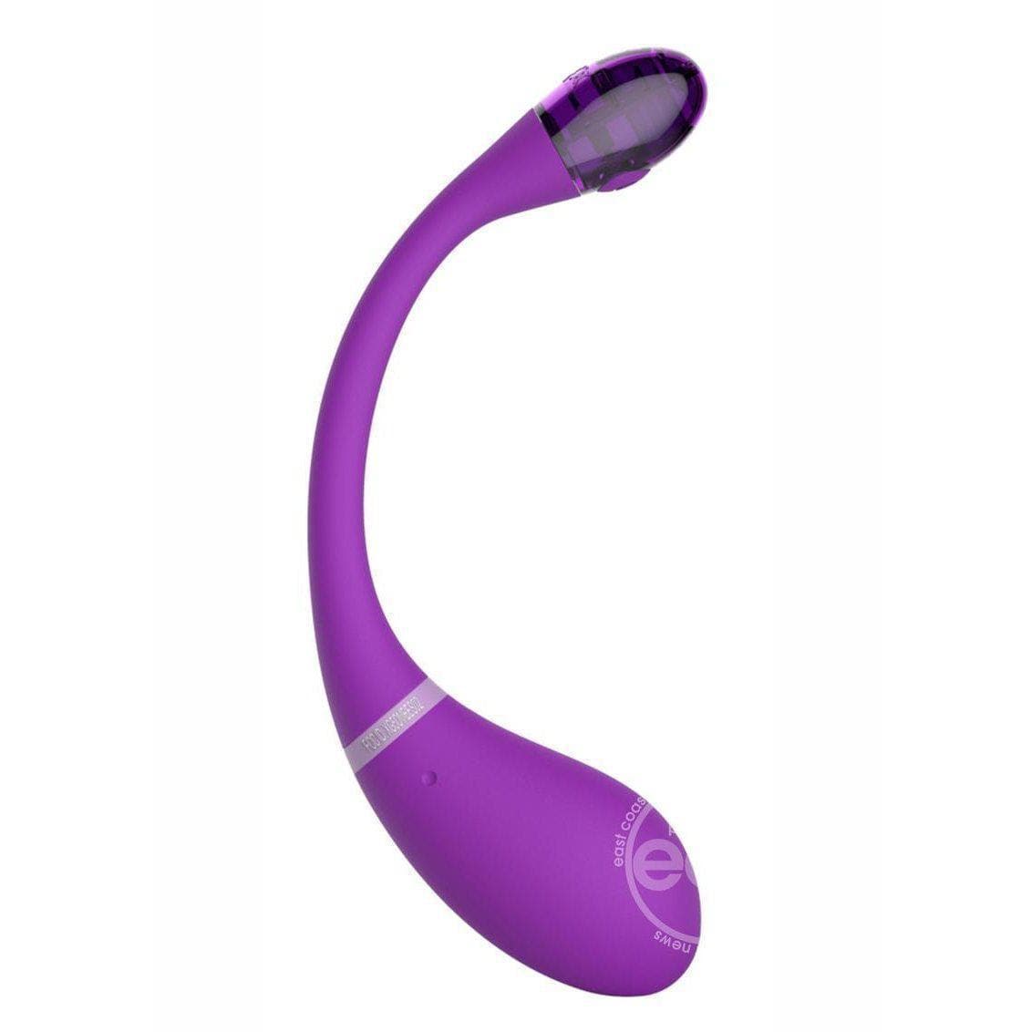 Kiiroo OhMiBod Esca2 Interactive Rechargeable Massager Purple - Romantic Blessings