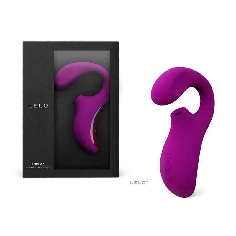 LELO Enigma Dual-Action Clitoral and G Spot Sonic Massager - Romantic Blessings