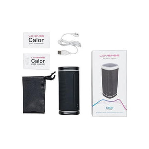 Lovense Calor App-Compatible Vibrating and Heating Penis Stroker and Vibrator - Romantic Blessings