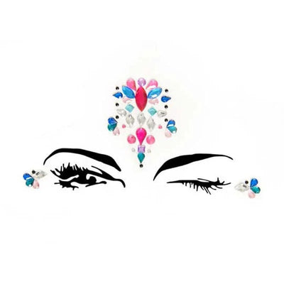 Leg Avenue Avalon Adhesive Face Jewels Sticker (6pk) - Romantic Blessings