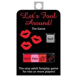 Lets Fool Around Couples Romantic Dice Game - Romantic Blessings