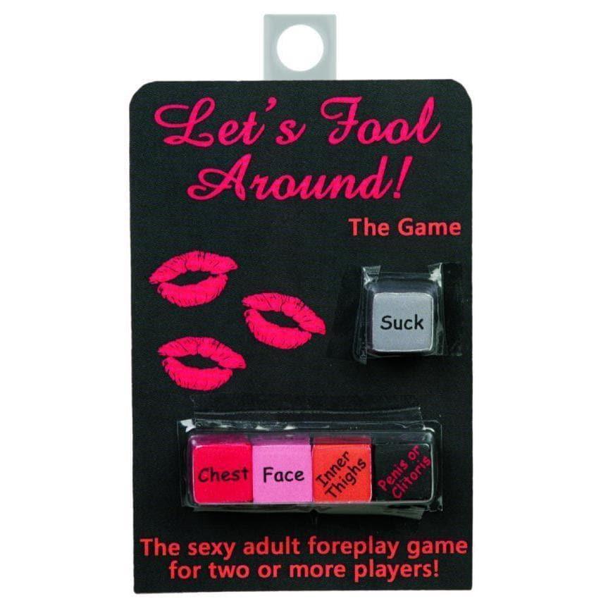 Lets Fool Around Couples Romantic Dice Game - Romantic Blessings