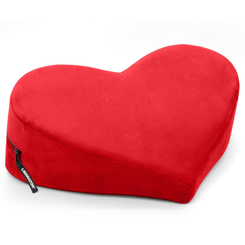 Liberator Heart Wedge Pillow Inclined Couples Sex Position Aid for G Spot Positioning - Romantic Blessings