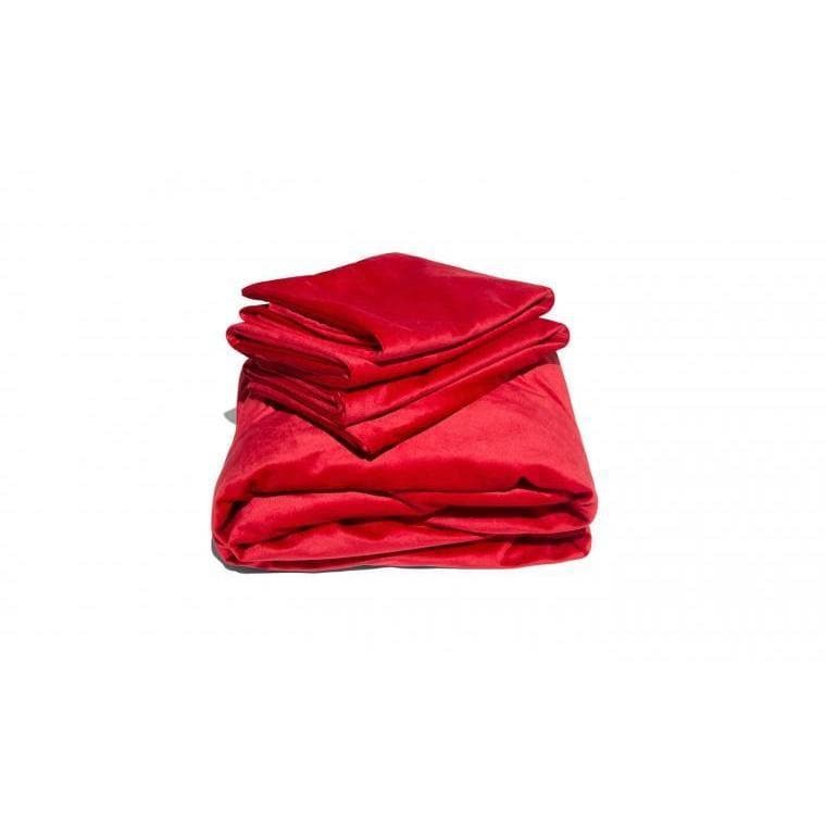 Liberator Liquid Velvet Sheet and Pillowcases - King Size - Romantic Blessings