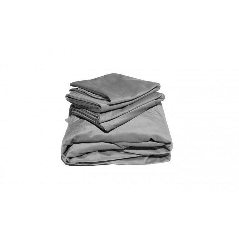 Liberator Liquid Velvet Sheet and Pillowcases - Queen Size - Romantic Blessings