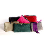 Liberator Tallulah Locking Sex Toy Storage Case with Brass Zipper & Matching Lock & Key - Romantic Blessings