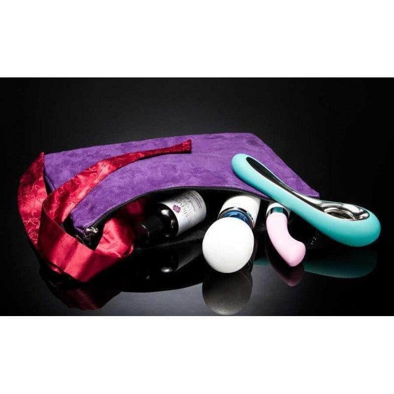 Liberator Zappa Sex Toy & Lube Water Resistant Locking Storage Bag - Romantic Blessings