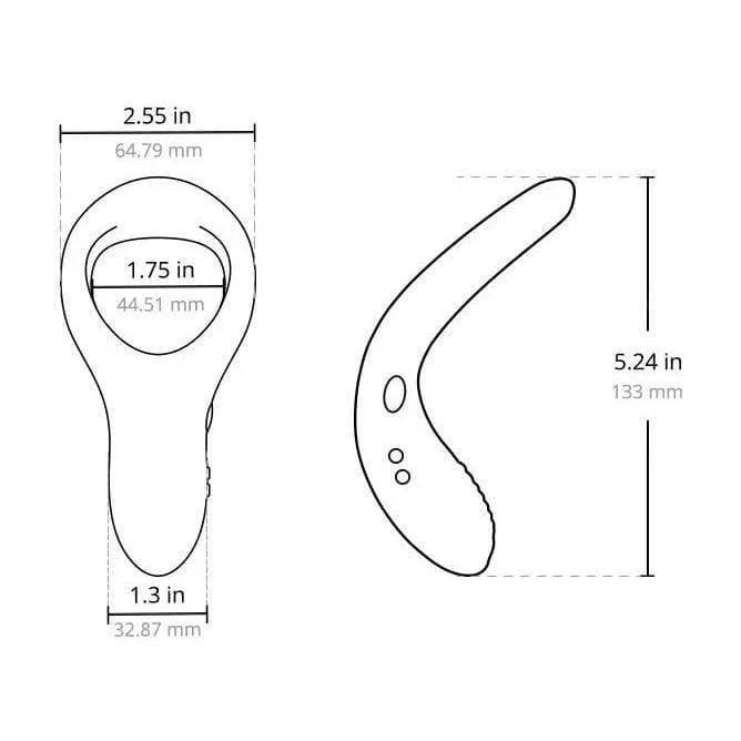 Lovense Diamo App Controlled Penis Ring Vibrator with Sound Activation - Romantic Blessings Lovense Diamo App Controlled Penis Ring Vibrator with Sound Activation - Romantic Blessings