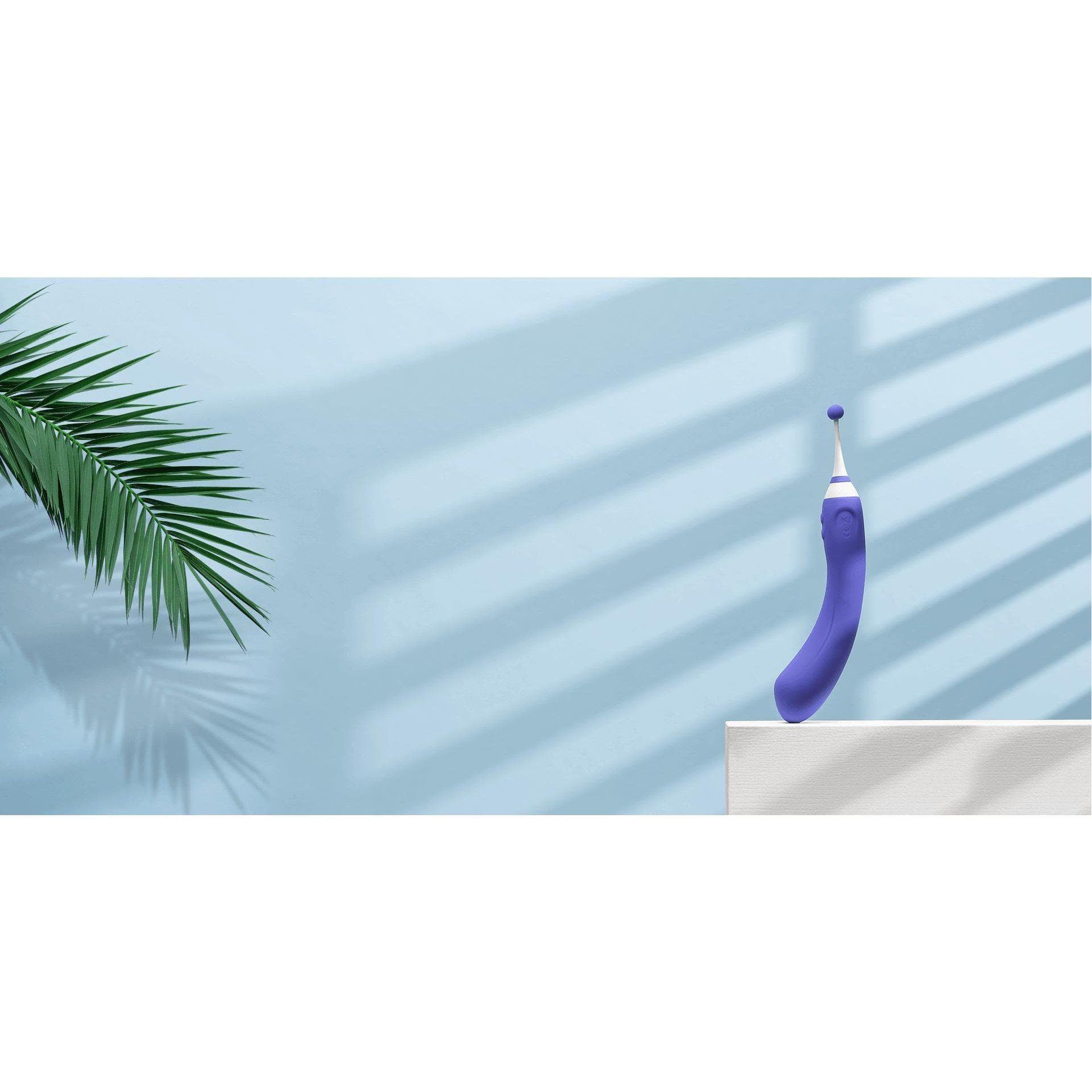 Lovense Hyphy Dual-End Clitoral and G-Spot Stimulator for Instant Orgasms - Romantic Blessings