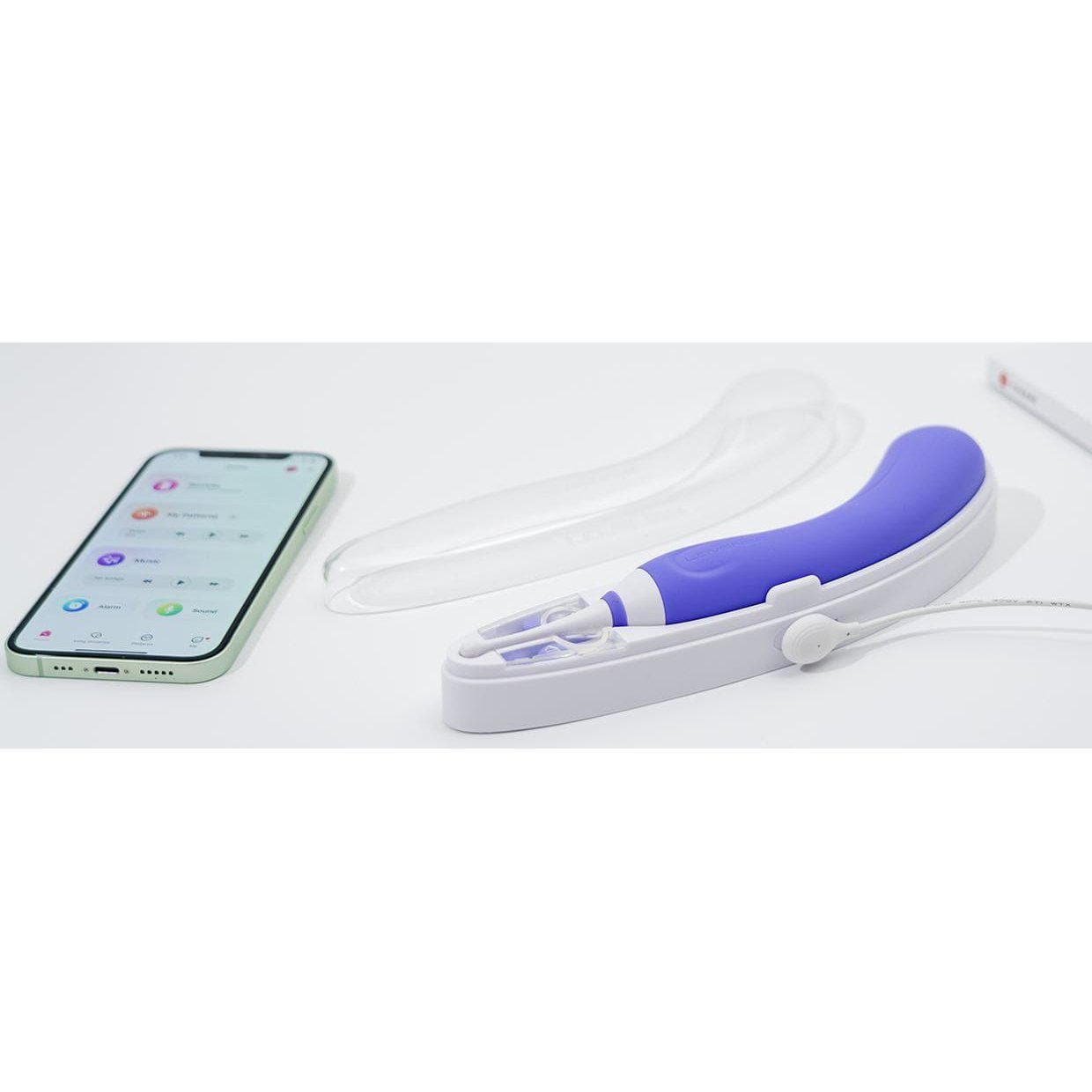 Lovense Hyphy Dual-End Clitoral and G-Spot Stimulator for Instant Orgasms - Romantic Blessings