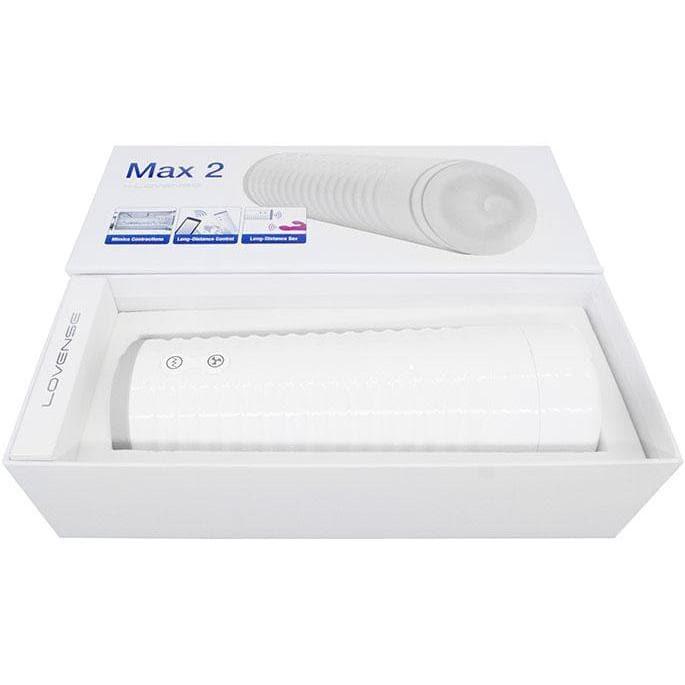 Lovense Max 2 Vibrating Stroker with Neutral-Shaped Sleeve - Romantic Blessings Lovense Max 2 Vibrating Stroker with Neutral-Shaped Sleeve - Romantic Blessings