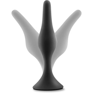 Luxe Beginner Silicone Couples Sex Toy Butt Plug Anal Trainer Kit with 3 Sizes - Romantic Blessings