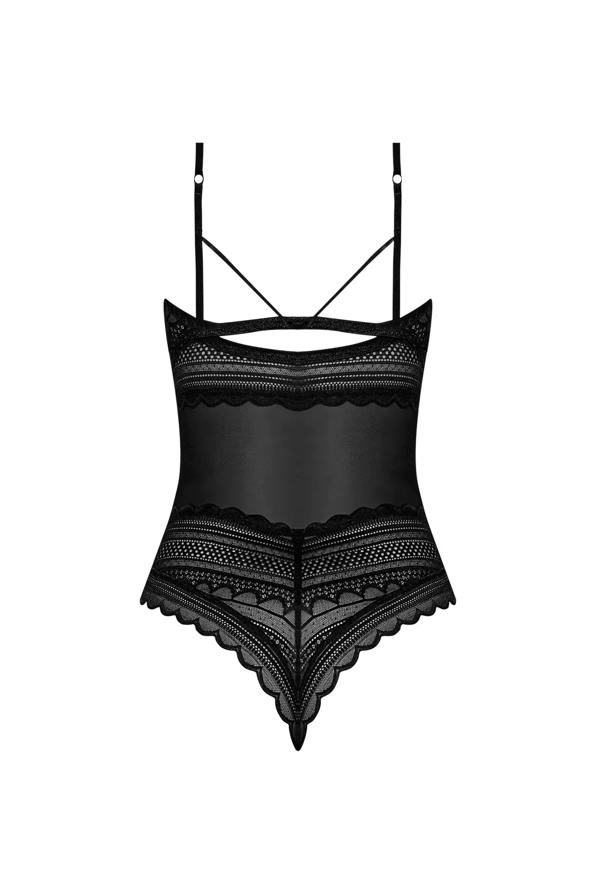 Magic Silk Modern Romance Cheeky Teddy Black