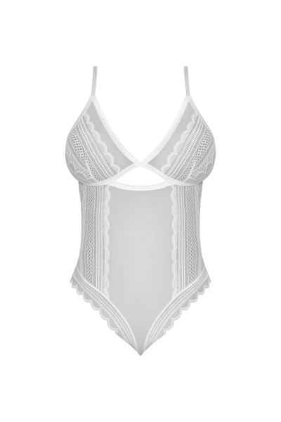 Magic Silk Modern Romance Cheeky Teddy White