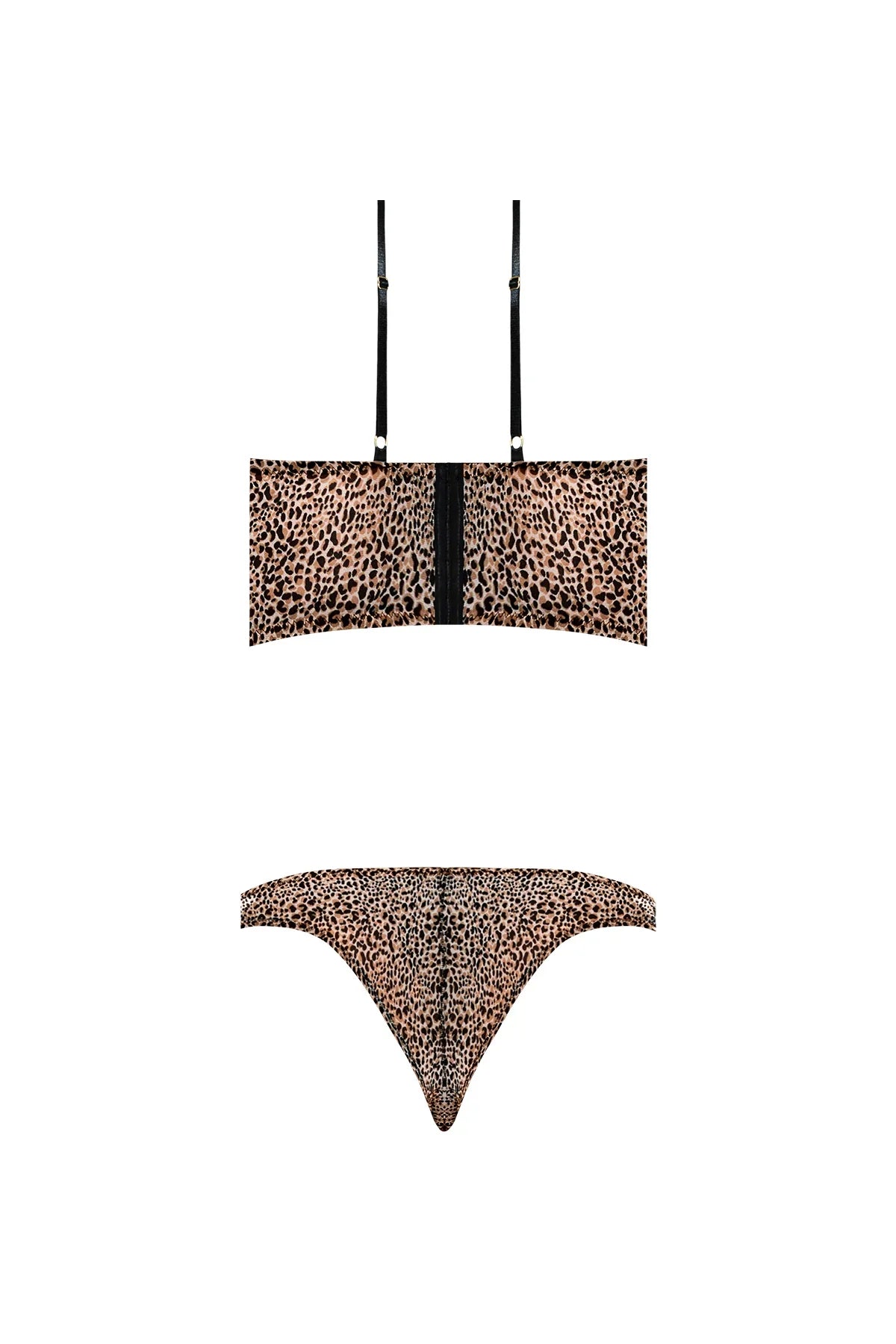 Magic Silk Purrrfect Bra & Hipster Panty Leopard