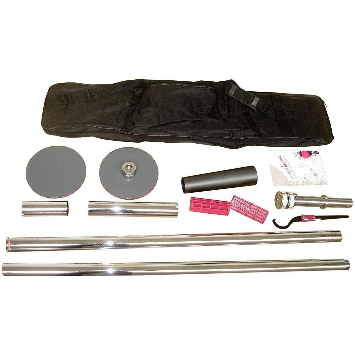 MI-Pole Professional 360 Spinning Dance Pole 9ft with Pads - Romantic Blessings