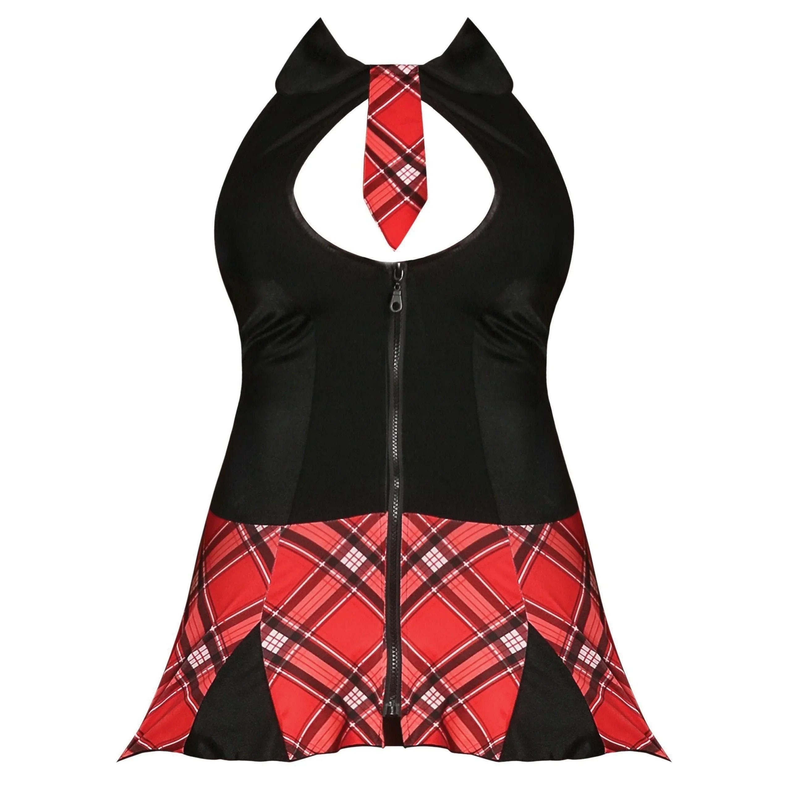 Magic Silk Private School Girl Dress Red - Romantic Blessings