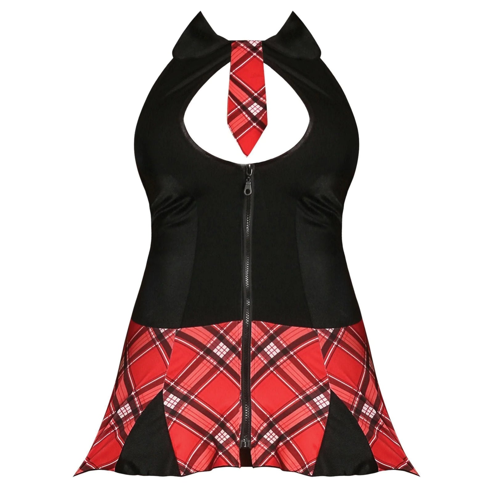 Magic Silk Private School Girl Dress Red - Romantic Blessings