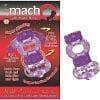 Macho Ultimate Double Bullet Vibrator Power Penis & Ball Ring Blue - Romantic Blessings