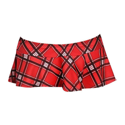 Magic Silk Love & Bondage SG Micro Mini Skirt & 2-Piece Set Red - Romantic Blessings