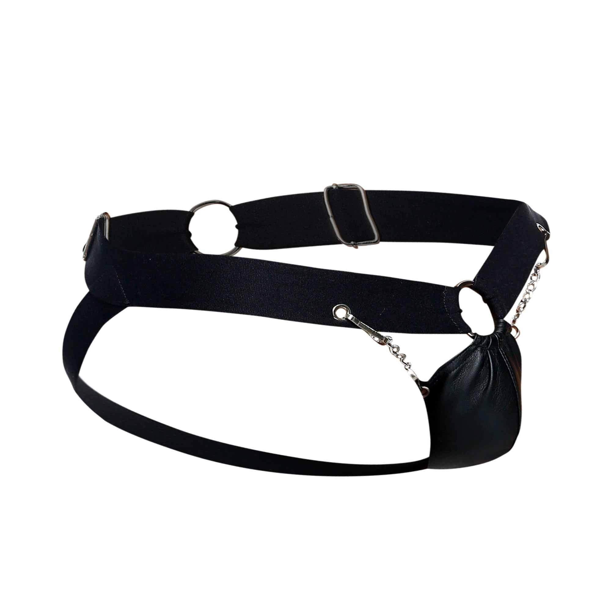 Male Basics Dngeon Chain Jockstrap Black - Romantic Blessings