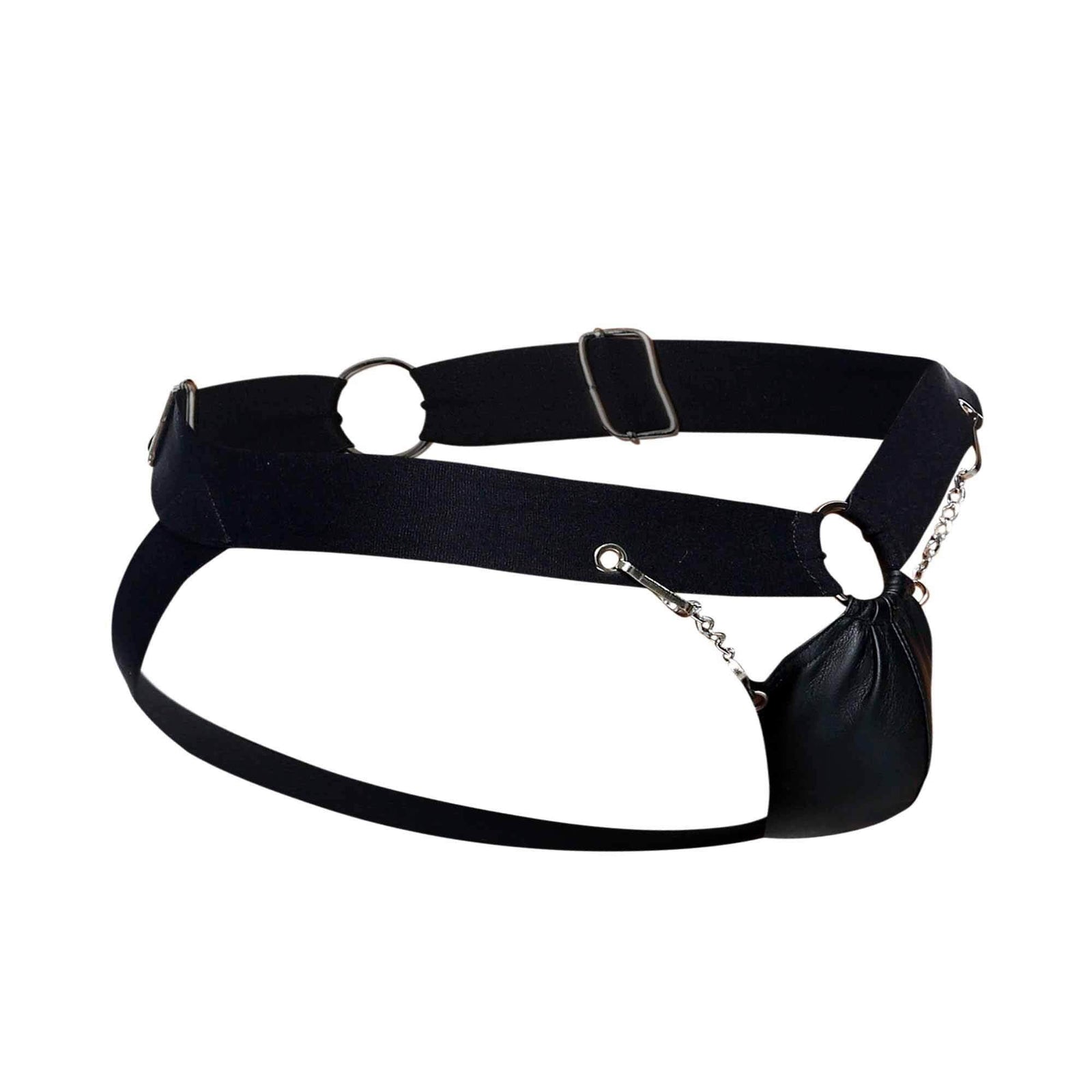 Male Basics Dngeon Chain Jockstrap Black - Romantic Blessings