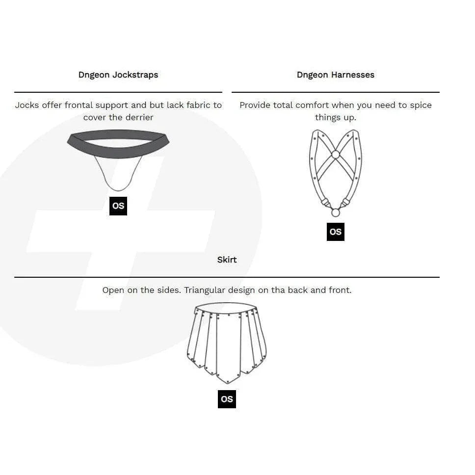 Male Basics Dngeon Open Front Penis Ring Jockstrap Black - Romantic Blessings