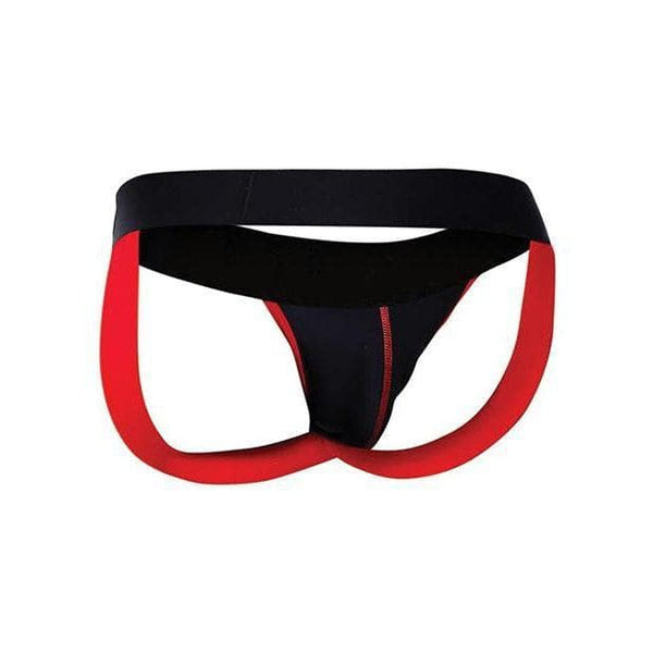 Male Basics Mob Neon Jockstrap Red - Romantic Blessings