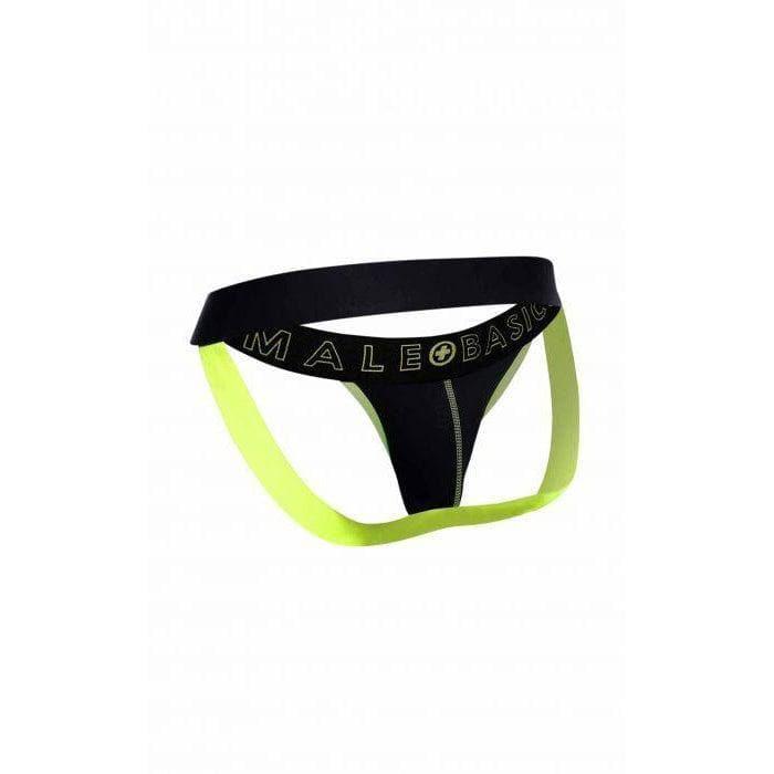 Male Basics Mob Neon Jockstrap Yellow - Romantic Blessings