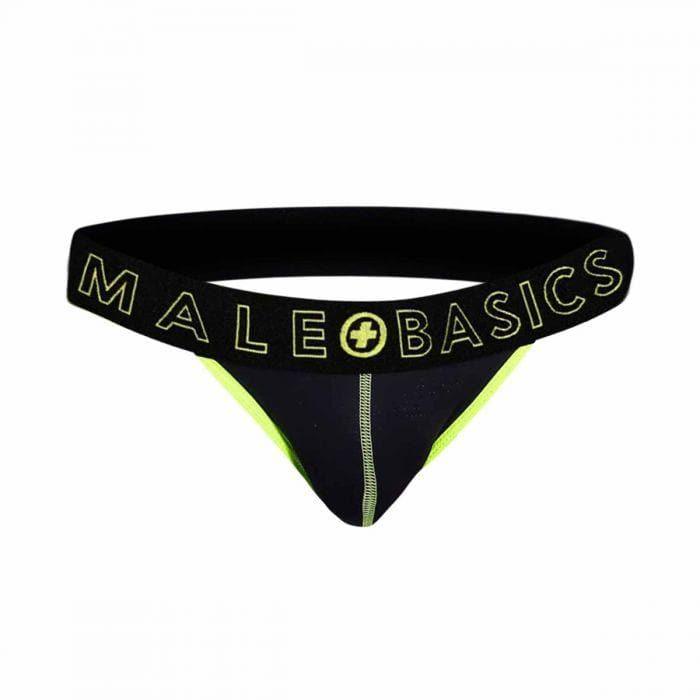 Male Basics Mob Neon Jockstrap Yellow - Romantic Blessings