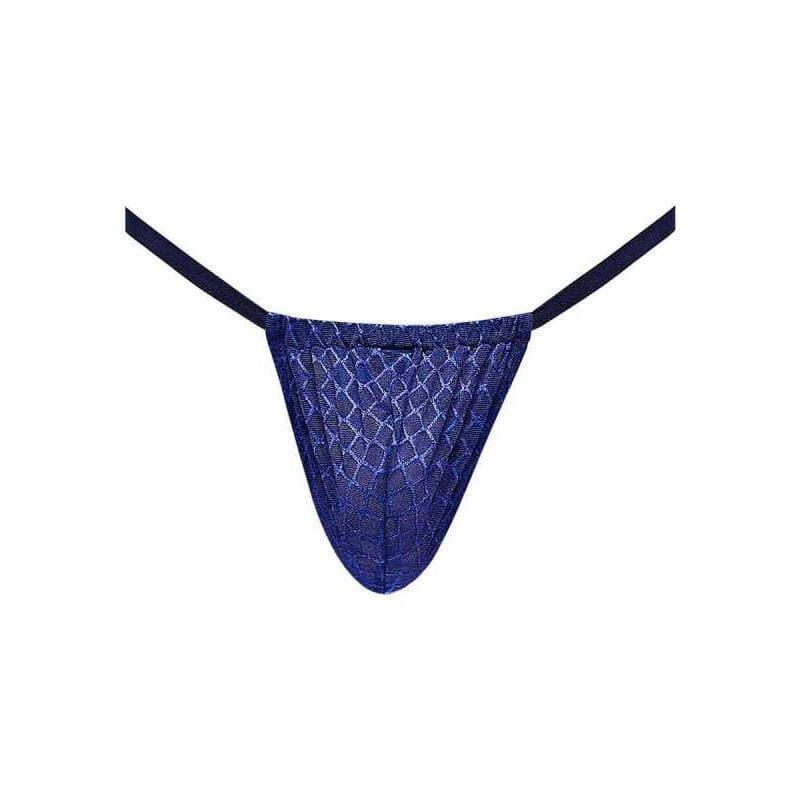 Male Power Diamond Mesh Posing Strap - Romantic Blessings