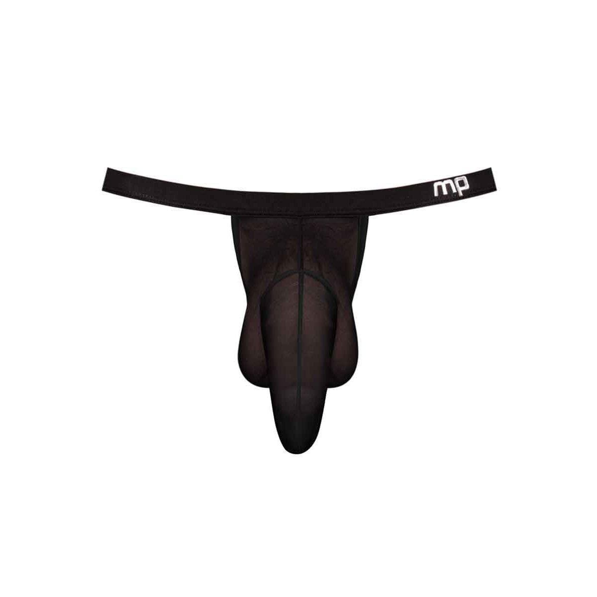 Male Power Hoser Hose Jock Black - Romantic Blessings