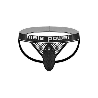 Male Power Penis Net Penis Ring Jock Black - Romantic Blessings