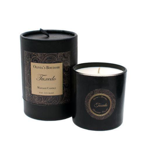 Massage Candle Tuxedo 6.5 Oz - Romantic Blessings